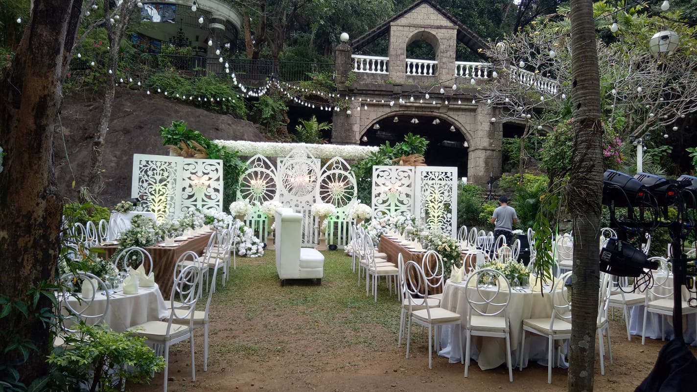 wedding setup alpadi estate