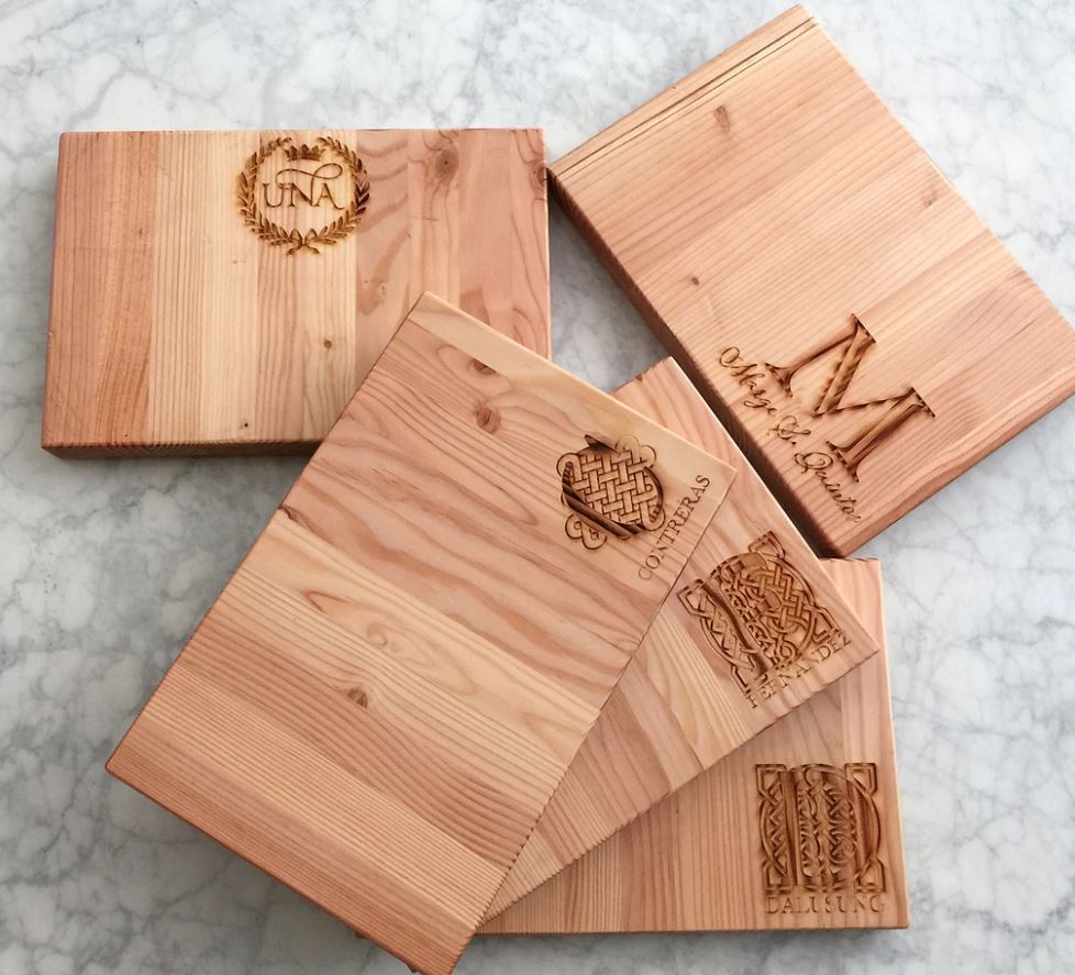 personalized chopping board