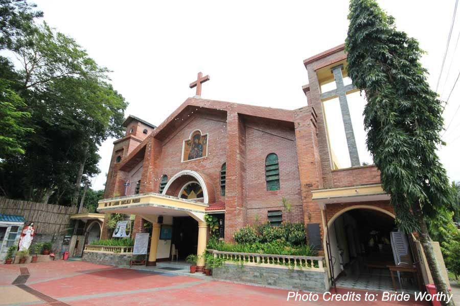 Exterior of Ina ng Laging Saklolo Church