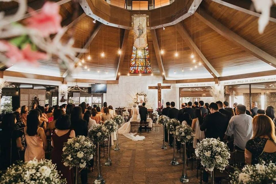 wedding at church on the hill