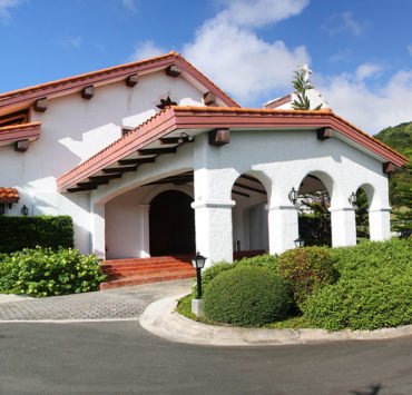 Driveway of Madre de Dios Chapel