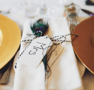 Tag with Mrs written on it