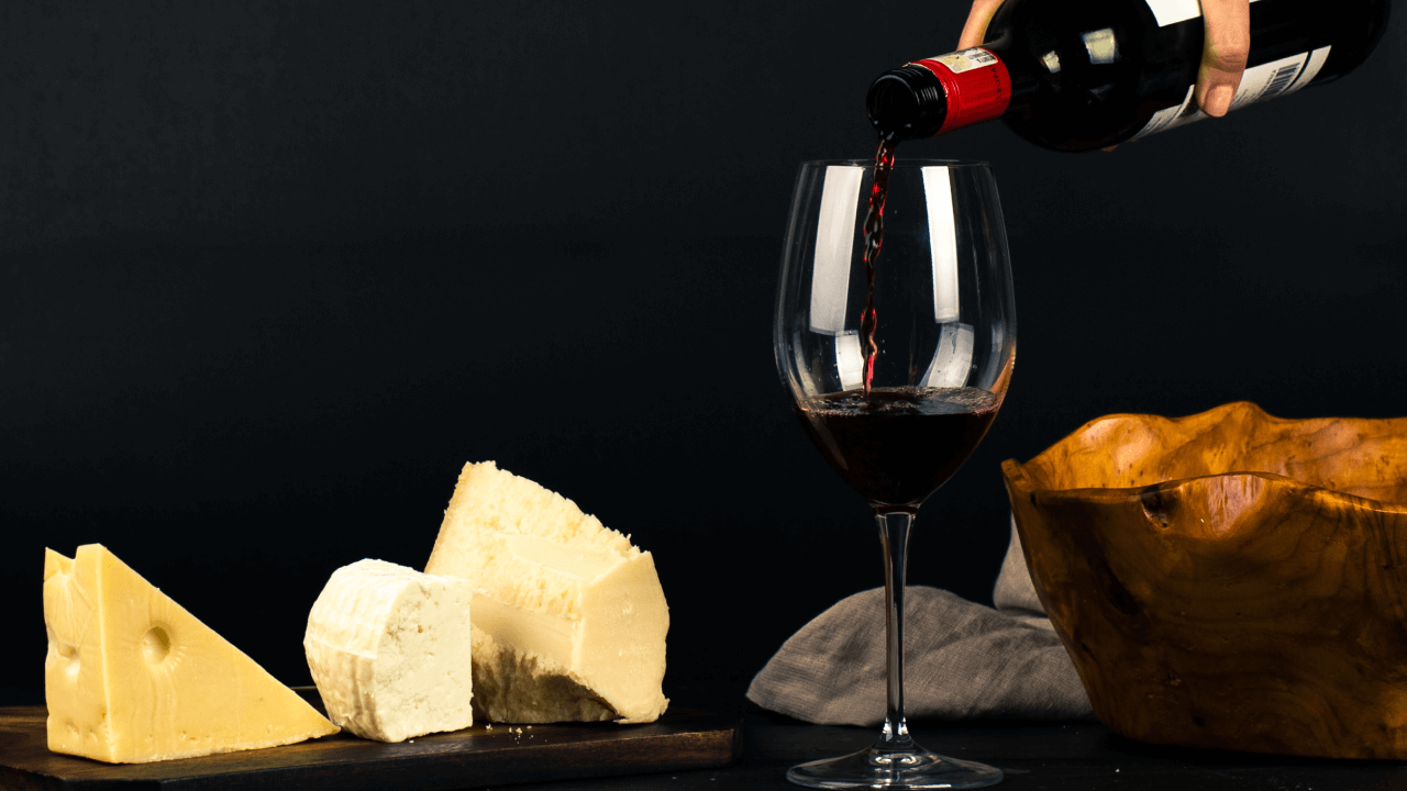 Wine and cheese