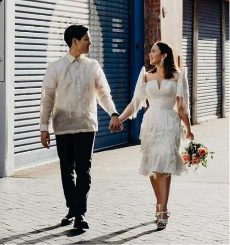 Filipiniana dress hot sale wedding