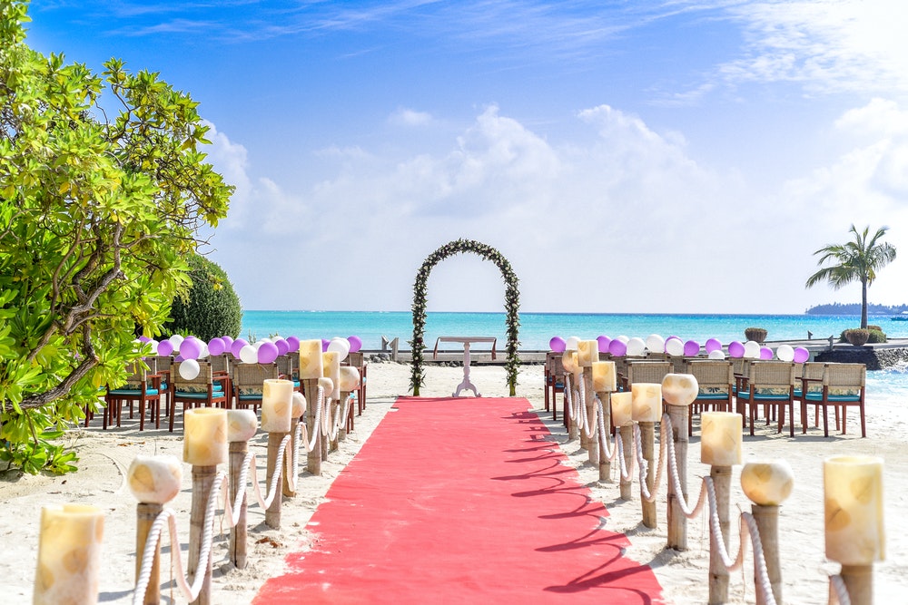 beach wedding venue