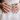bride on white dress with decorative nails