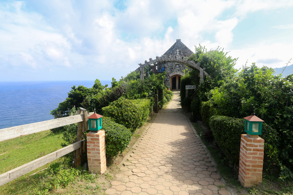 The Fundacion Pacita hotel on the island of Batan in Batanes, Philippines.