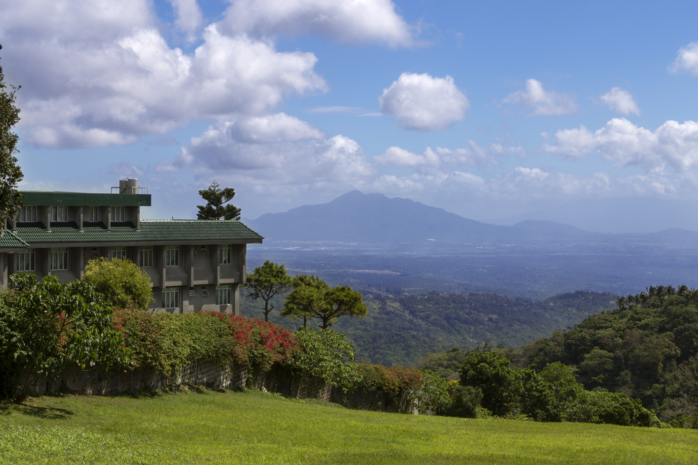 landscape hill in Tagaytay