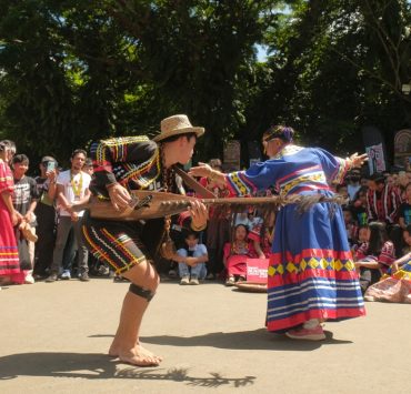 ethnic tribal groups in Bukidnon dancing during Kaamulan, wedding ceremony, festival